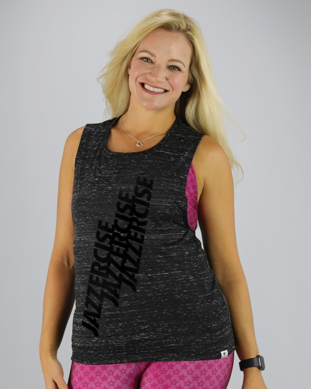 Triple Pleather Jazz Tank - JAZZERCISE