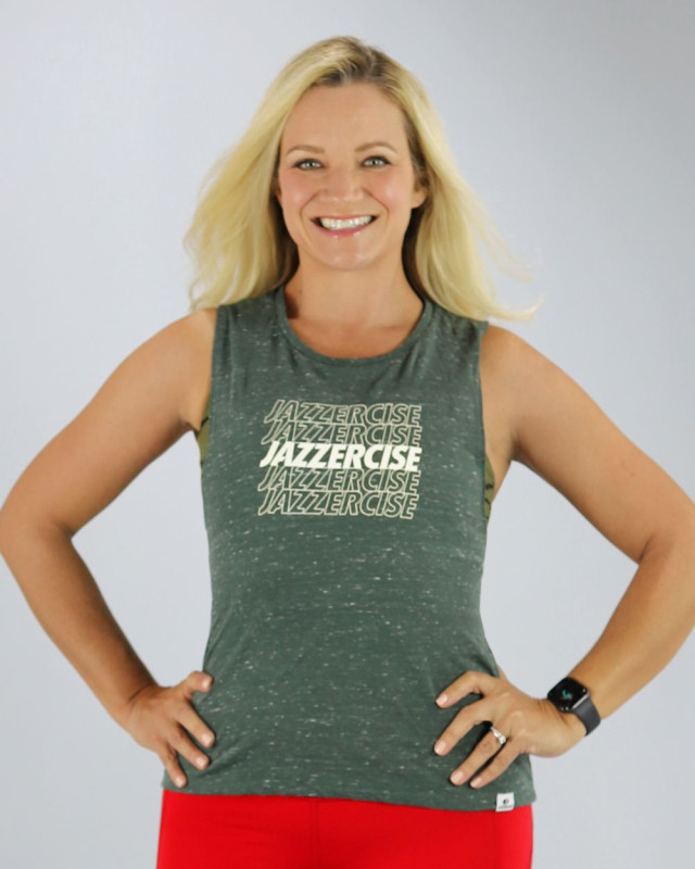 Jazz on Repeat Tank - JAZZERCISE