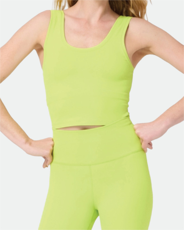 Chartreuse TLC Bra Top - TEREZ