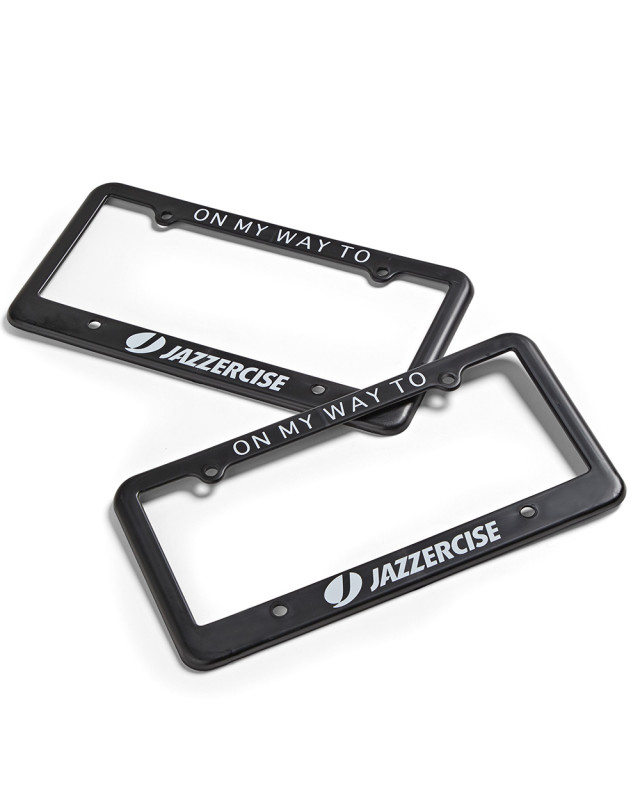 Jazzercise License Plate Frame - JAZZERCISE